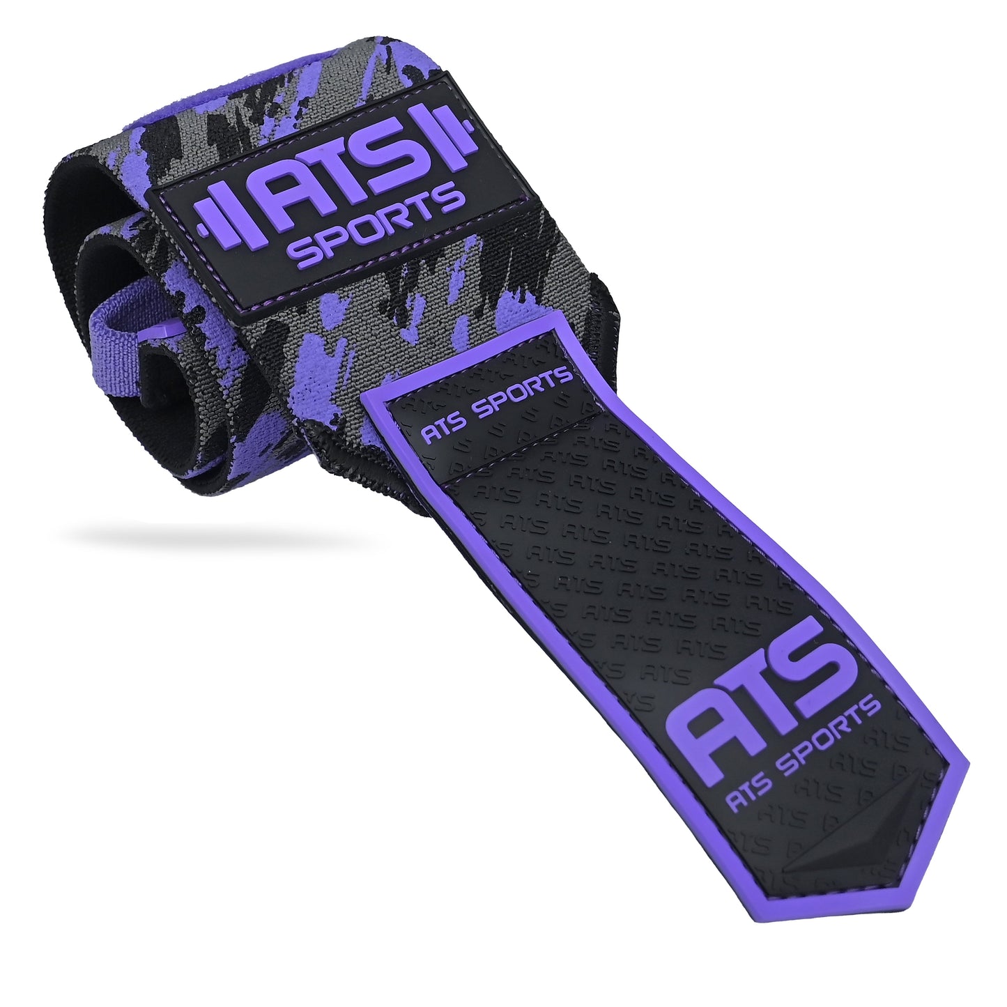 Wrist Wraps 20” Super Heavy – Purple Camo | Extreme Stability & Maximum Support