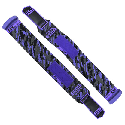 Wrist Wraps 20” Super Heavy – Purple Camo | Extreme Stability & Maximum Support