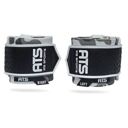 Wrist Wraps 20” Super Heavy – Grey Camo | Extreme Stability & Maximum Support