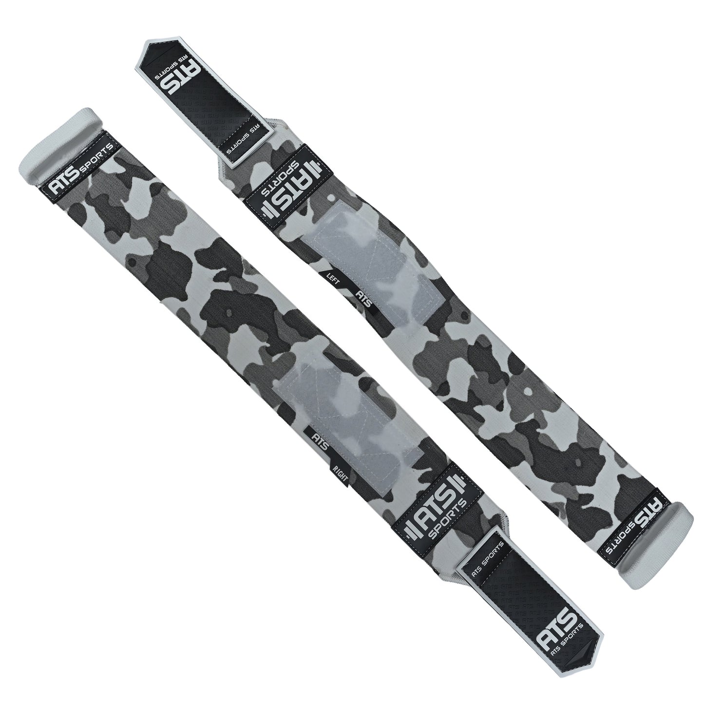Wrist Wraps 20” Super Heavy – Grey Camo | Extreme Stability & Maximum Support