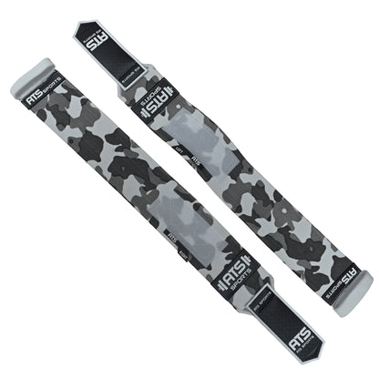 Wrist Wraps 20” Super Heavy – Grey Camo | Extreme Stability & Maximum Support
