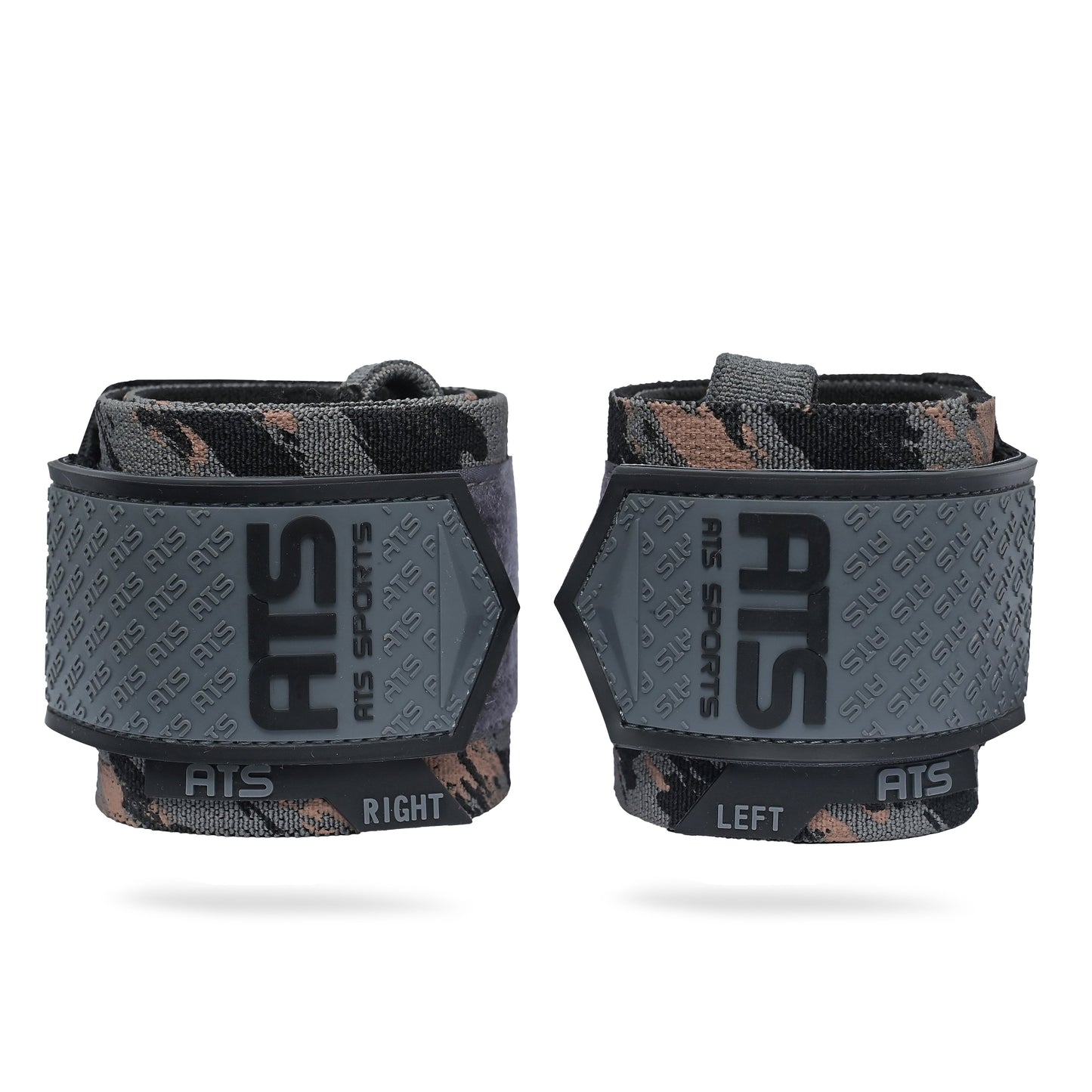 Wrist Wraps 20” Super Heavy – Brown Camo | Extreme Stability & Maximum Support