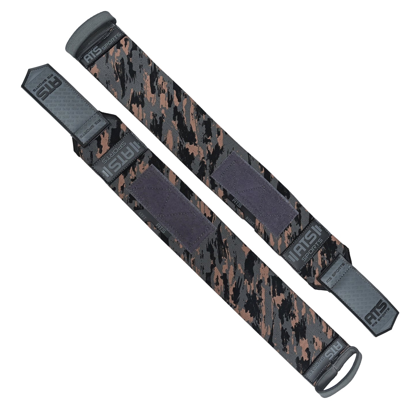 Wrist Wraps 20” Super Heavy – Brown Camo | Extreme Stability & Maximum Support