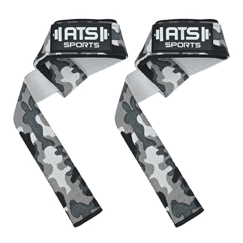 Lifting Straps – Military Grey | Neoprene Padded Support for Heavy Lifting