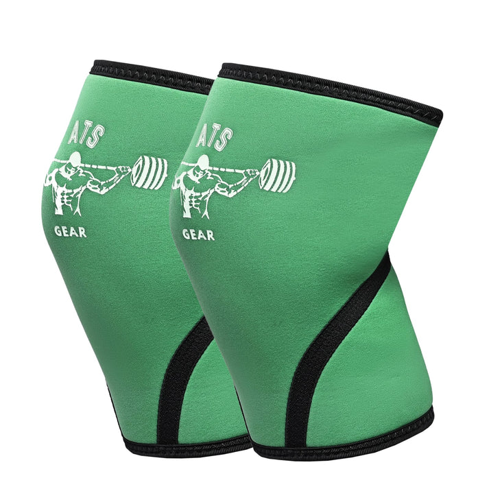 Knee Sleeves 5mm Green – ATS Sports Support, Comfort & Mobility