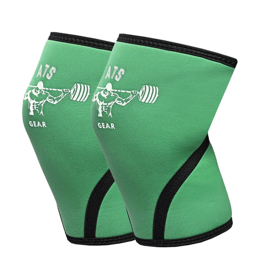 Knee Sleeves 5mm Green – ATS Sports Support, Comfort & Mobility